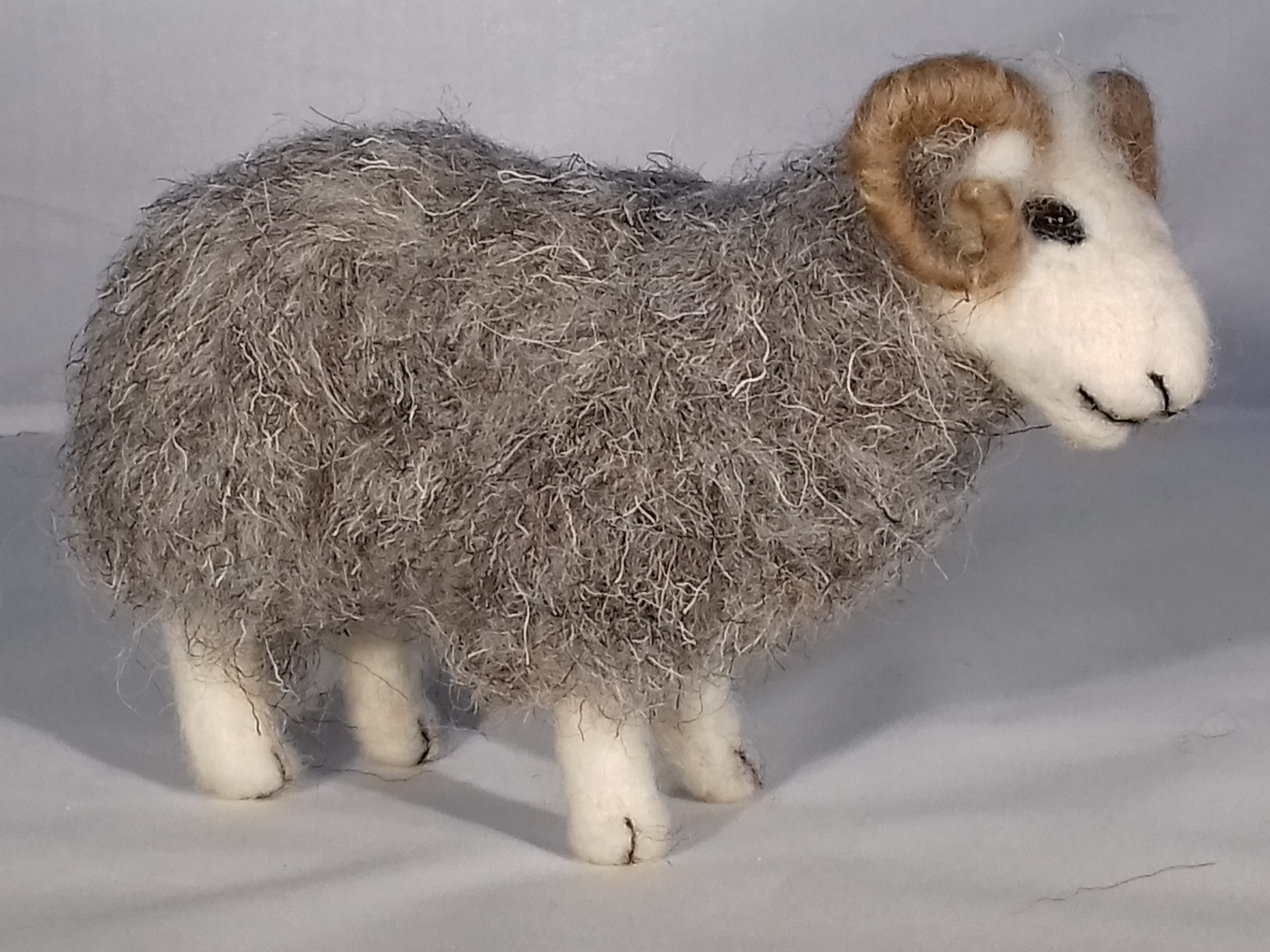 Herdwick Needle Felt Kit British Rare Breed Wool - Image 5