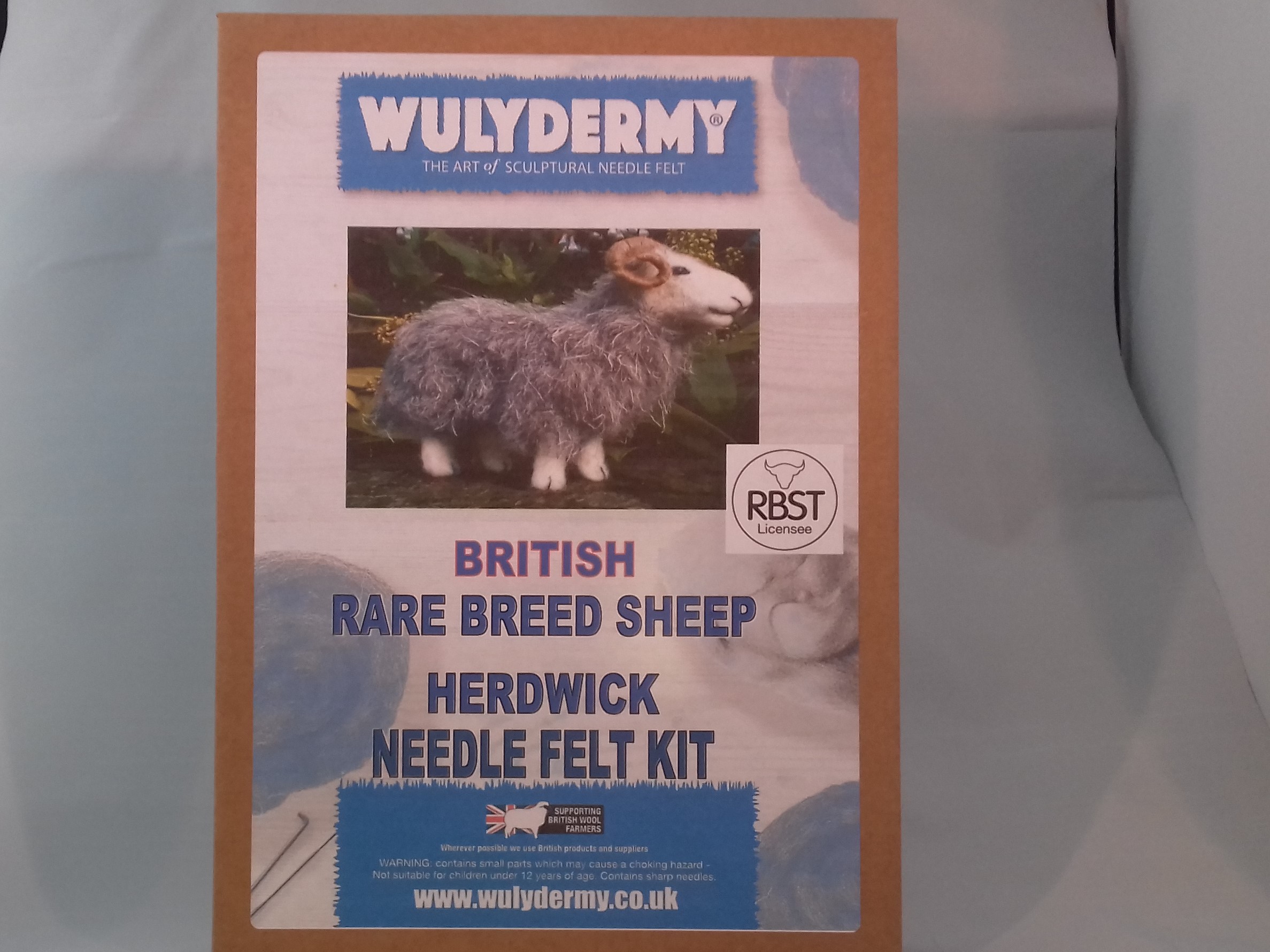 Herdwick Needle Felt Kit British Rare Breed Wool - Image 7
