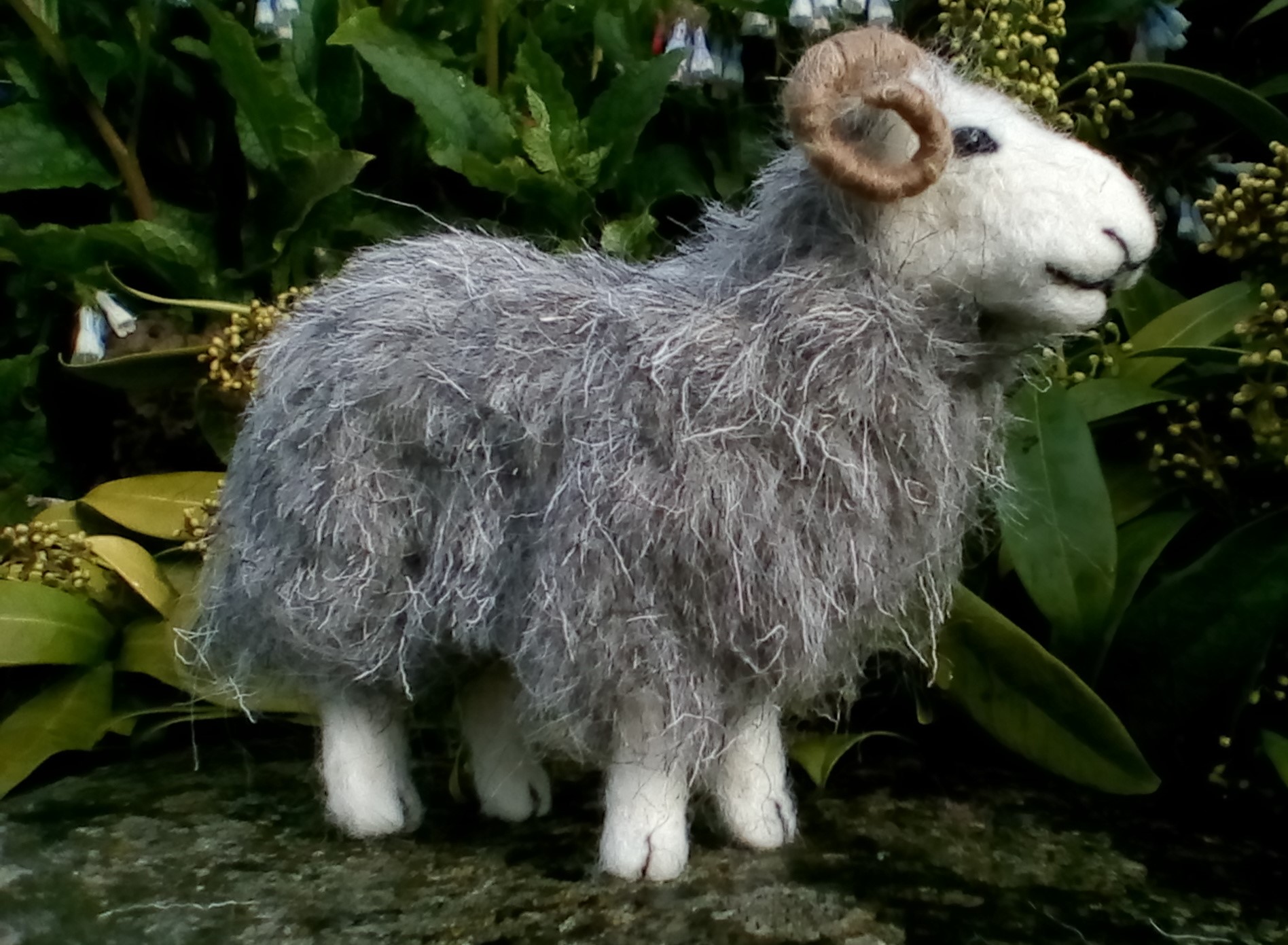 Herdwick Needle Felt Kit British Rare Breed Wool - Image 2